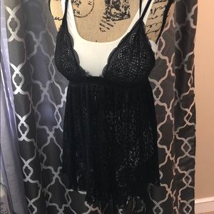 Victoria’s Secret Empire Waist Nighty with thongs
